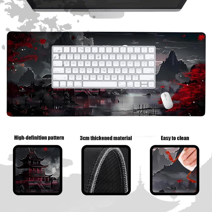 Mauspad Schreibtischunterlage Gaming Mousepad XXL 900x400mm Büro Zubehör Mouse Pad Schreibtisch Offi