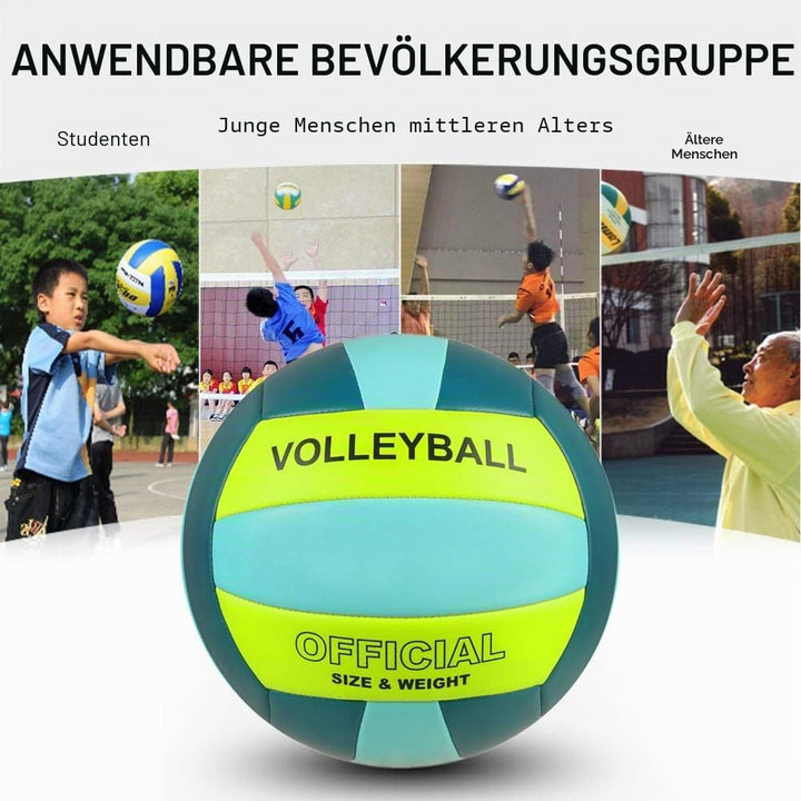 Volleyball Grösse 5 PU Leder Weich Indoor Outdoor Volleybälle Sport Training Spiel Spielball für Anf