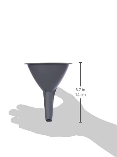 Fackelmann Trichter Ø 11 cm, Einfülltrichter für Flaschen und Gläser (Farbe: Grau), Menge: 1 Stück (