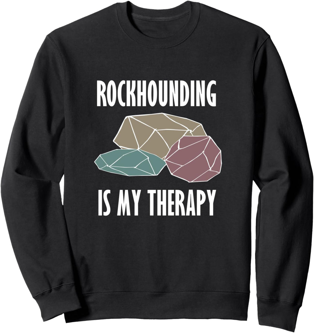 Gesteine und Natur Mineralien Hobbygeologe Sweatshirt
