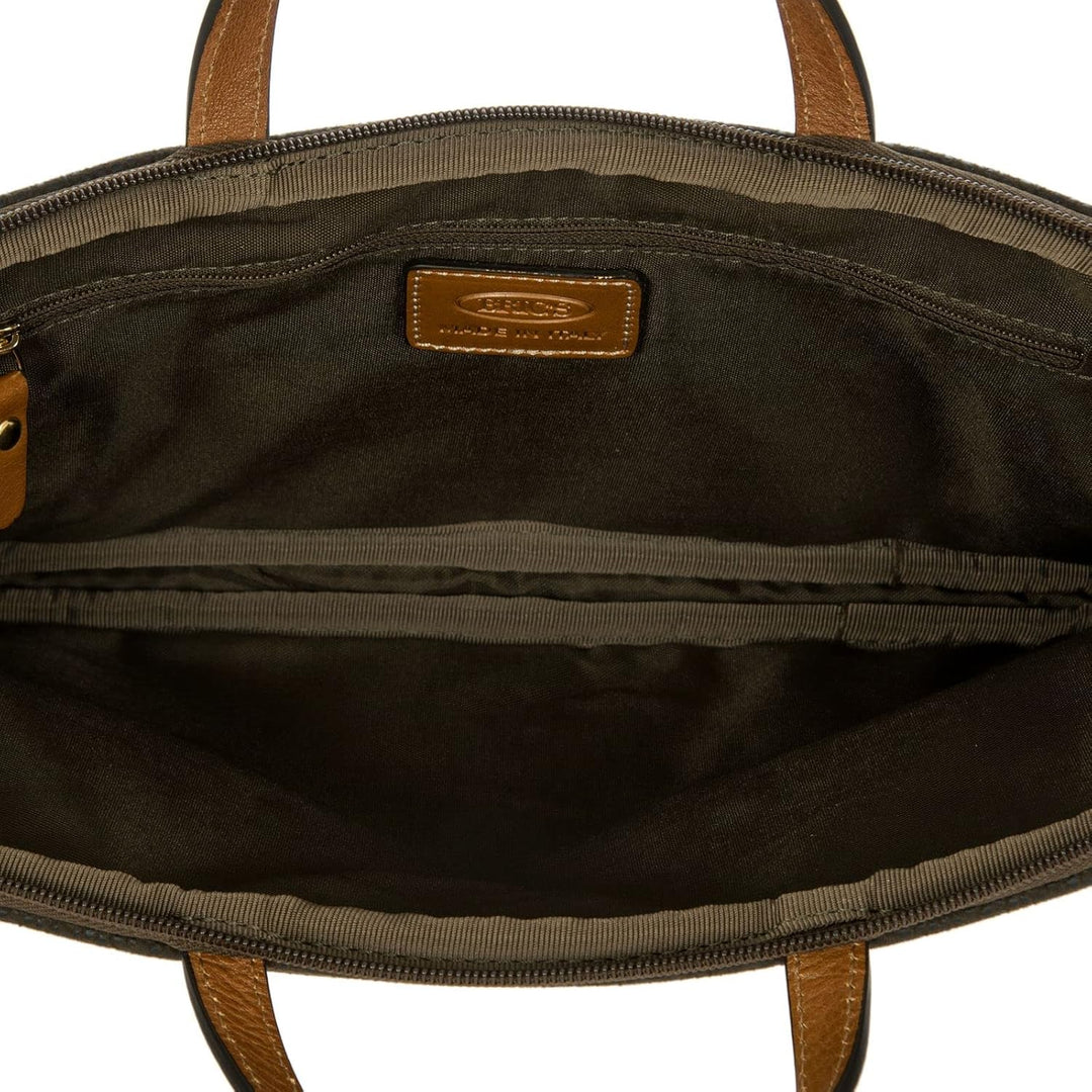 Bric's Damen Aktentasche Life PC Holder One Size Olivgrün Eine Grösse, Olivgrün Eine Grösse