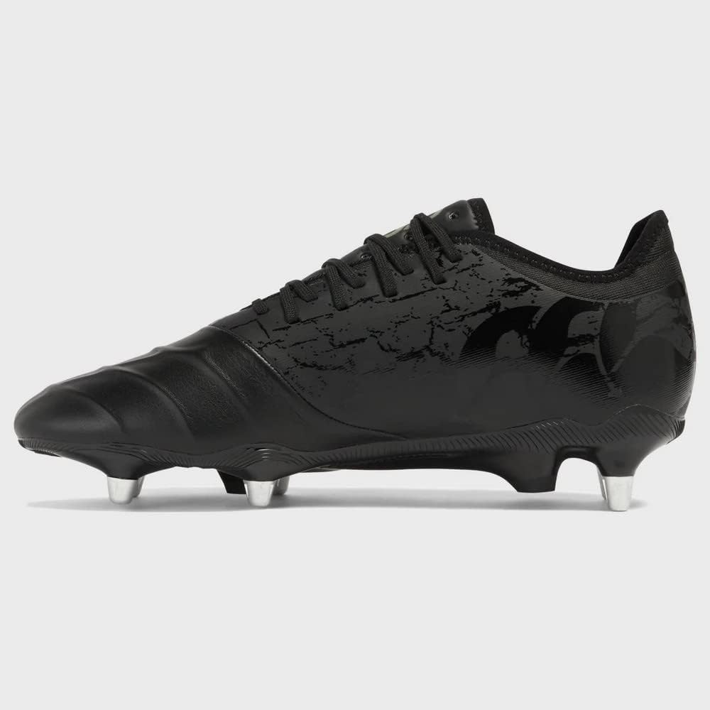 Canterbury Unisex Phoenix Genesis Pro Soft Ground Rugby-Stiefel 37.5 EU Black Gravity Grey, 37.5 EU