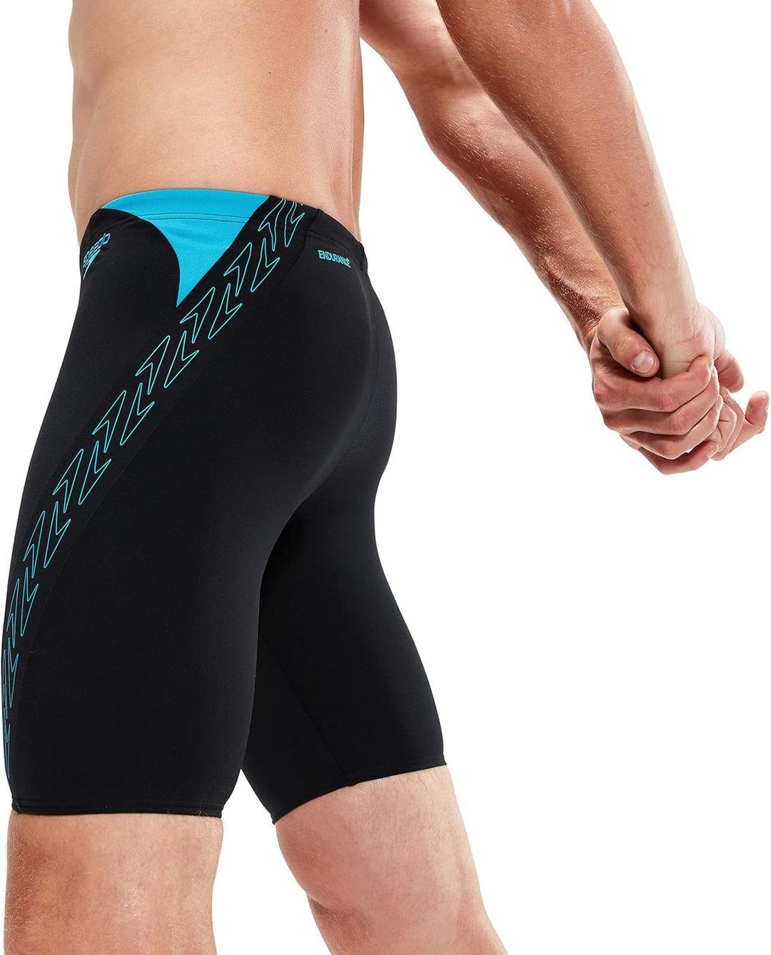 Speedo Herren Hyper Boom Schwarz/Bolt 38, Schwarz/Bolt 38