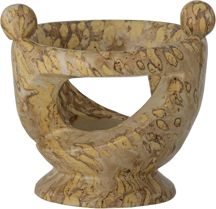 Bloomingville Votive Melucca 16,5x13x12,5 cm Natur, 16,5x13x12,5 cm Natur