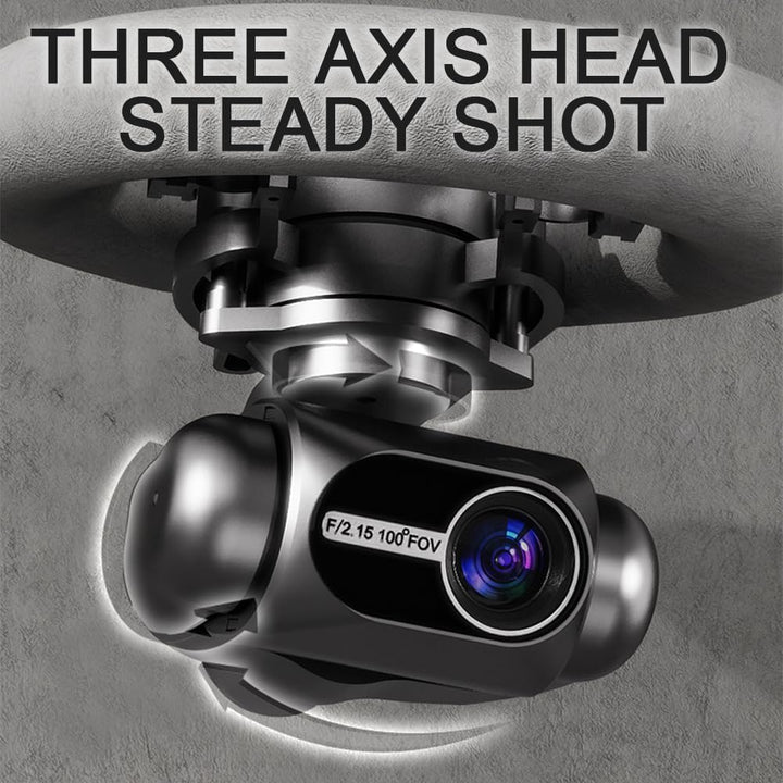 X-Verse ZLL SG109MAX2 Drohne mit Kameras 4K, Bildschirmfernsteuerung, 3 Achsen Gimbal, RC 3KM, 360d°