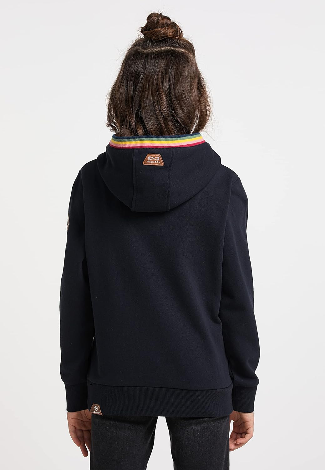Ragwear Mädchen Sweatshirt Madlenka Sweater Hoodie mit Kapuze Pullover Sweat 140 Navy Blau, 140 Navy
