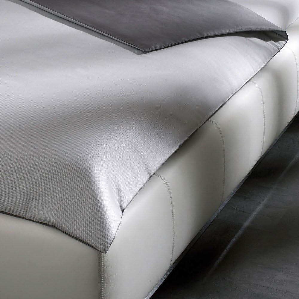 Joop! Bettwäsche Micro Pattern Silber 4040-9 1 Bettbezug 200 x 200 cm + 2 Kissenbezüge 70 x 90 cm
