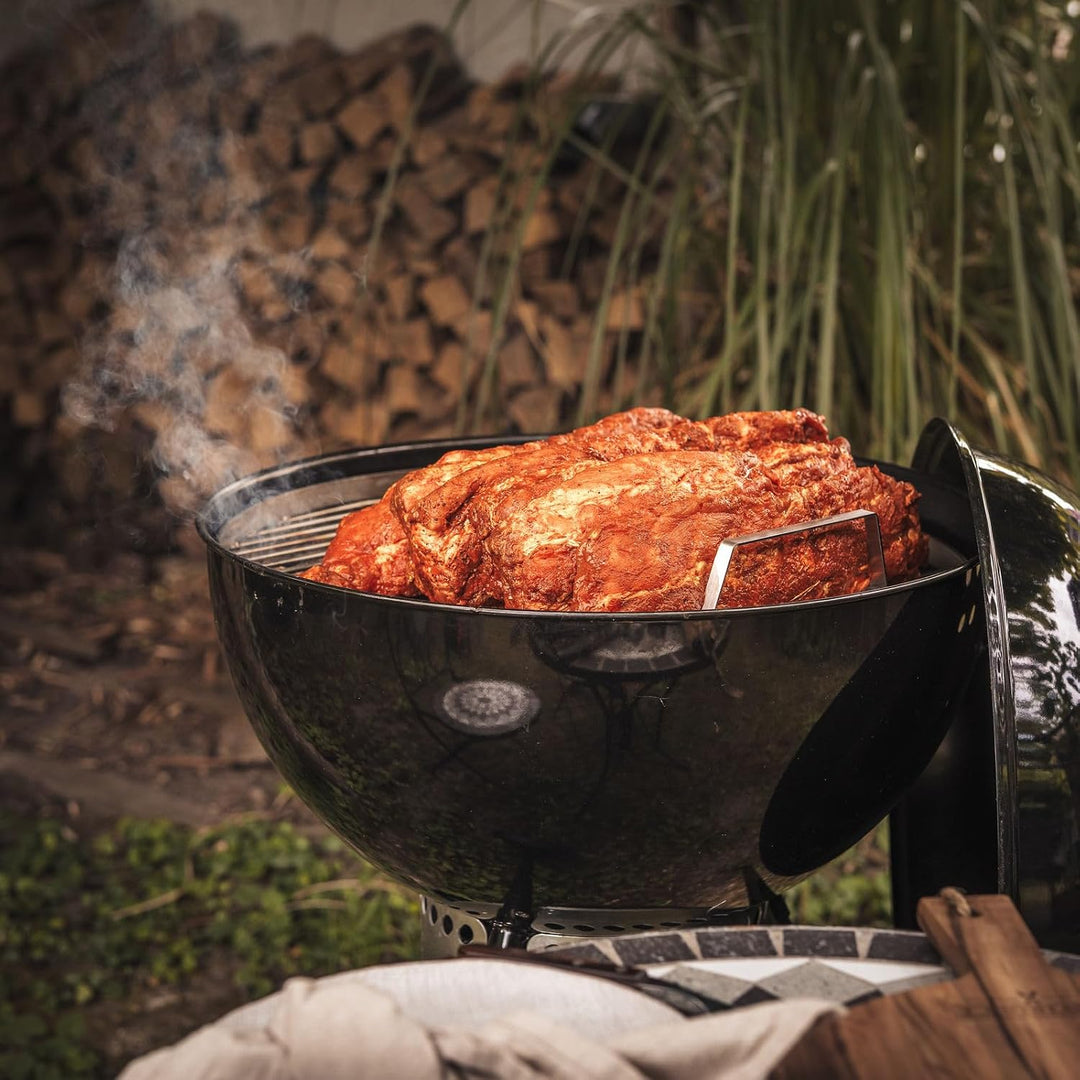 Edelstahl Rippchenhalter | RibRack - für 6 rundum knusprige Spareribs vom Grill & Backofen Rippchen-