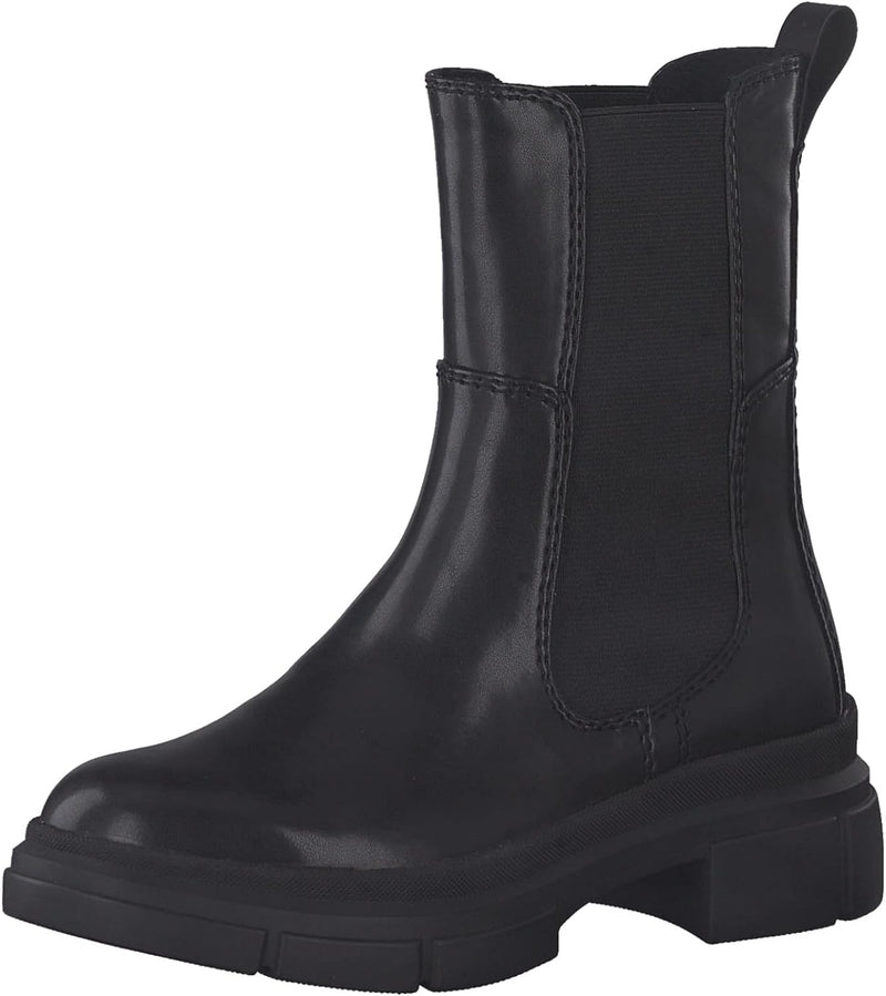 Tamaris Damen 1-1-25478-29 Stiefelette 41 EU Elfenbein, 41 EU Elfenbein