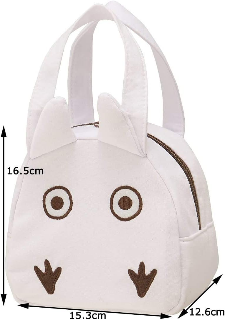 Unbekannt Sweat material die cut lunch bag [small Totoro]
