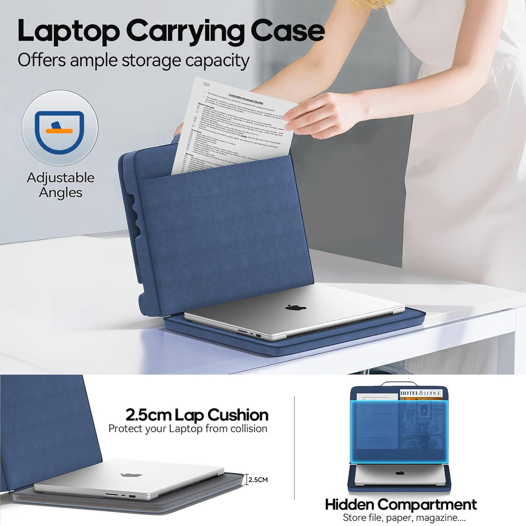 Laptop Kissen für Knietablett, Tablett Kissen Ständer, Laptoptisch Schoss fürs Bett/Sofa, Verstellba