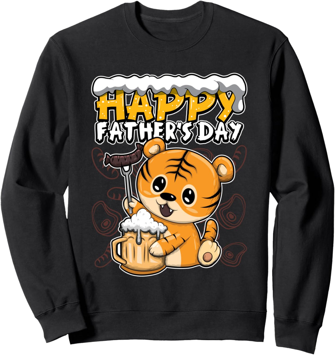 Alles Gute zum Vatertag - Ich liebe meinen Papa - Tiger Sweatshirt
