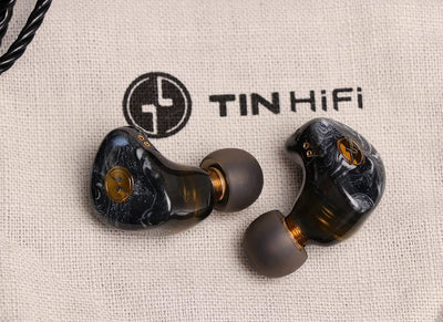 LINSOUL TINHIFI T3 Plus 10mm LCP-Membran Hi-Fi In-Ear Kopfhörer mit abnehmbarem 2Pin OFC-Kabel, 3D-B