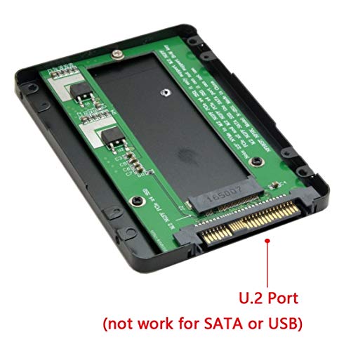 chenyang M.2 NVME PCIe SSD auf U.2 SFF-8639 2,5 Zoll Festplattengehäuse Konverteradapter SFF-8639 M.