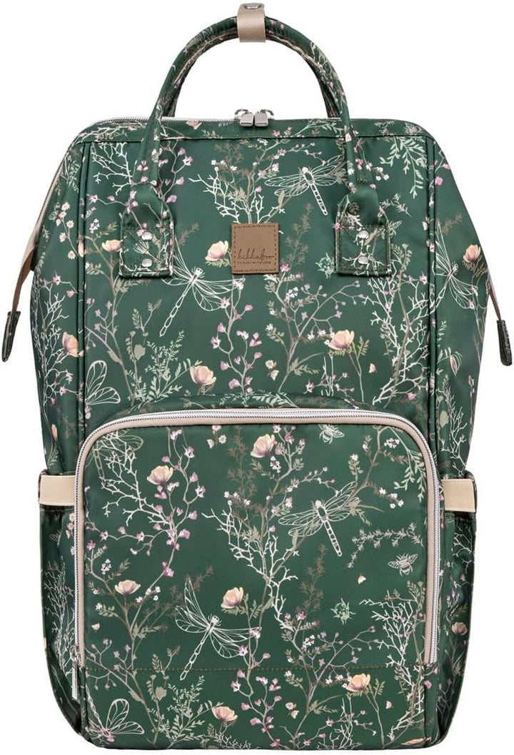 kikka boo Siena Grey Tasche Grün Gemustert, Grün Gemustert
