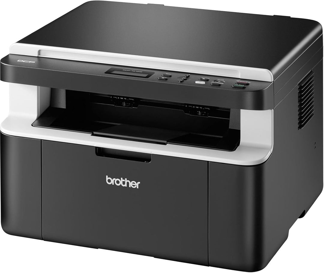 Brother DCP-1612W, Monochrom , Kompaktes 3-in-1 Multifunktionsgerät (Laserdrucker, digitaler Kopiere