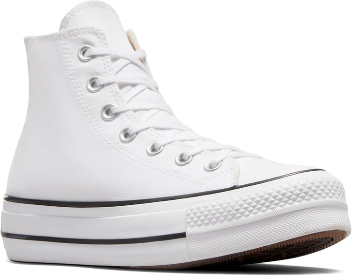 Converse Ct Core Lea Hi 236580-61-8 Unisex - Erwachsene Sneaker 36 EU Weiss Schwarz Weiss, 36 EU Wei