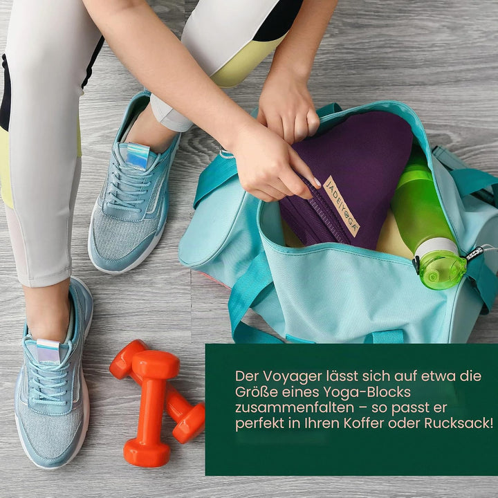 Jade Yoga Voyager Yogamatte, 1,6 mm violett, violett