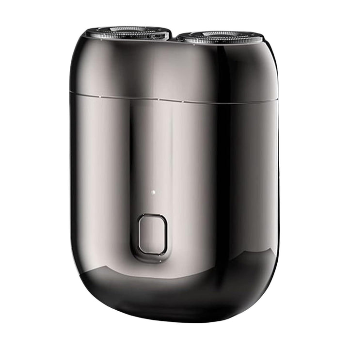 Reise-Bart-Set Für Herren, Doppelkopf-elektrorasierer, Kapsel-Rasierer Tragbarer Reise-Elektrorasier
