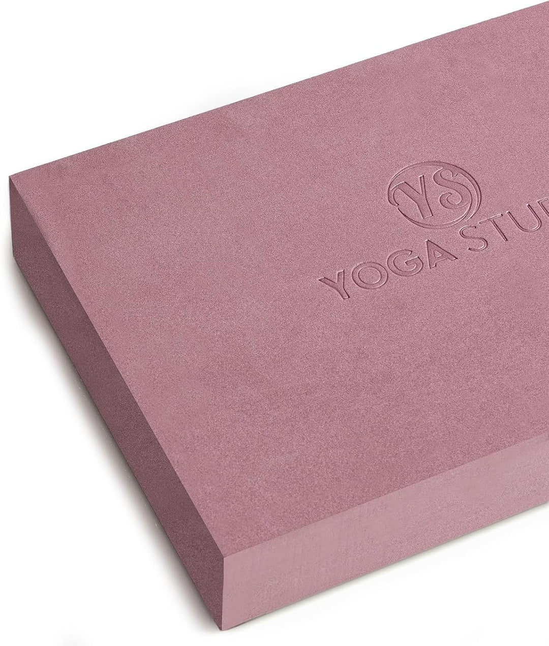 Yoga Studio Yoga-Block, 30 cm x 20 cm x 5 cm, rutschfester EVA-Block, Doppelpack, leichtes Übungszub