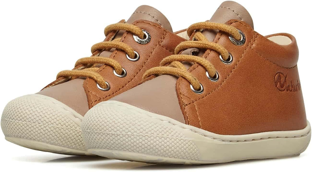 Naturino Cocoon-Lauflernschuhe aus Nappaleder braun 17