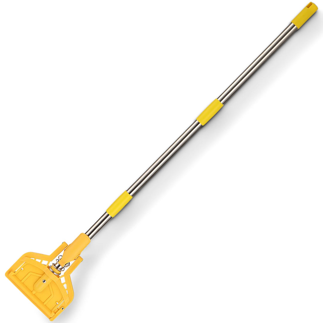 Kommerzieller industrieller Wischmopp mit 61 Zoll Moppgriff, Schnurwischer, robuster Bodenreiniger,
