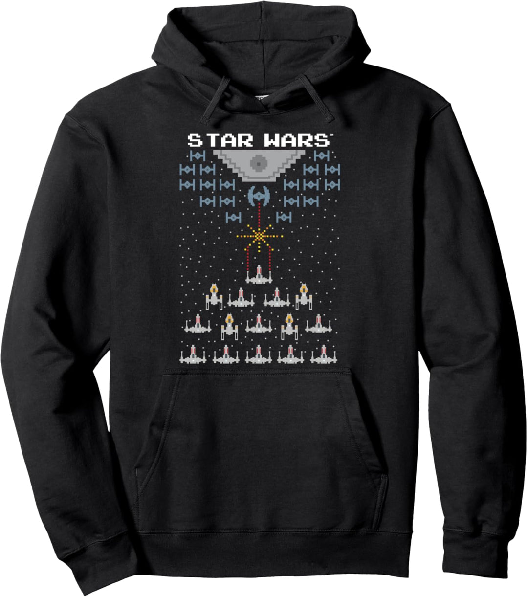Star Wars Video Game Fight Poster Pullover Hoodie