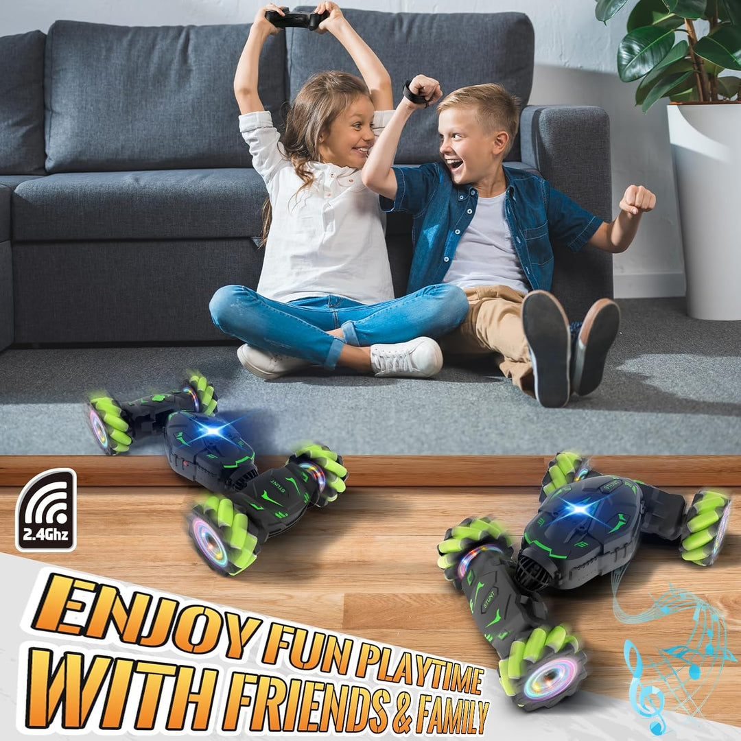 Pristar Ferngesteuertes Auto 1:14 RC Stunt Auto Car Drift Spielzeug 2,4 GHz 360 Drehung Handgeführte