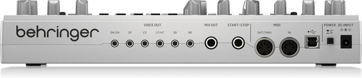 Behringer RD-6-SR Silber RHYTHM DESIGNER RD-6 Single, Silber RHYTHM DESIGNER RD-6 Single