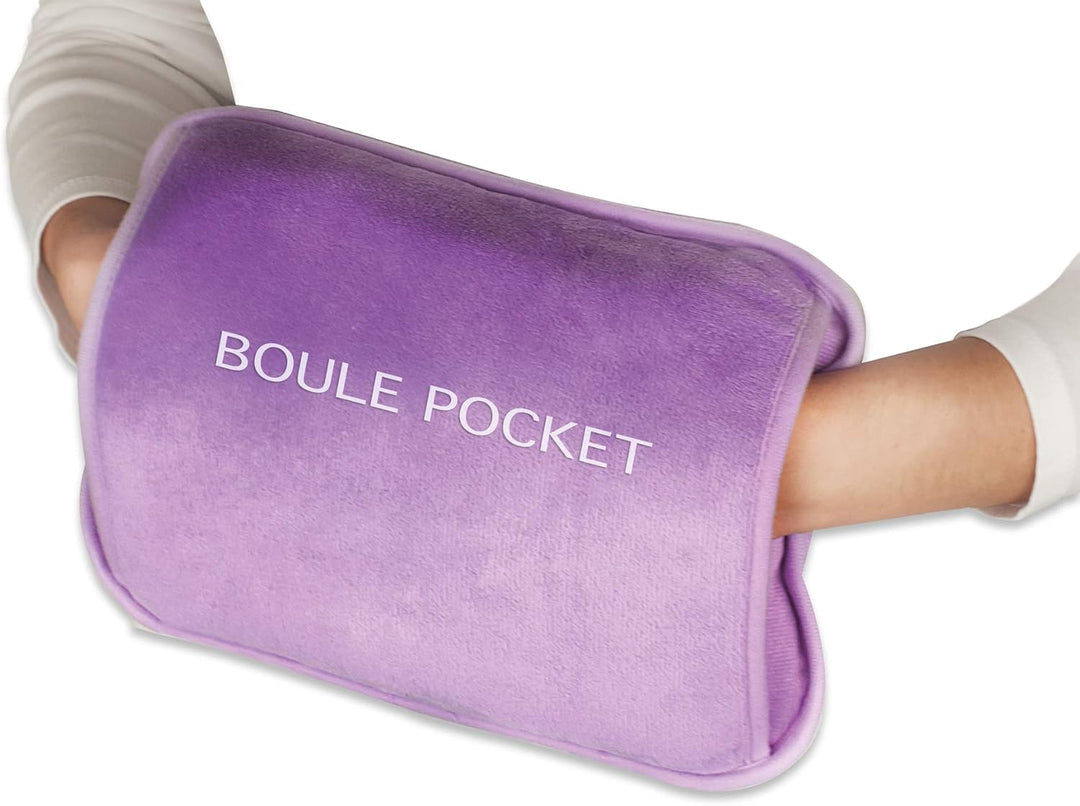MACOM Enjoy & Relax 920 Boule Pocket Ultraweich, wiederaufladbar, ohne Kabel mit Tasche, Lila