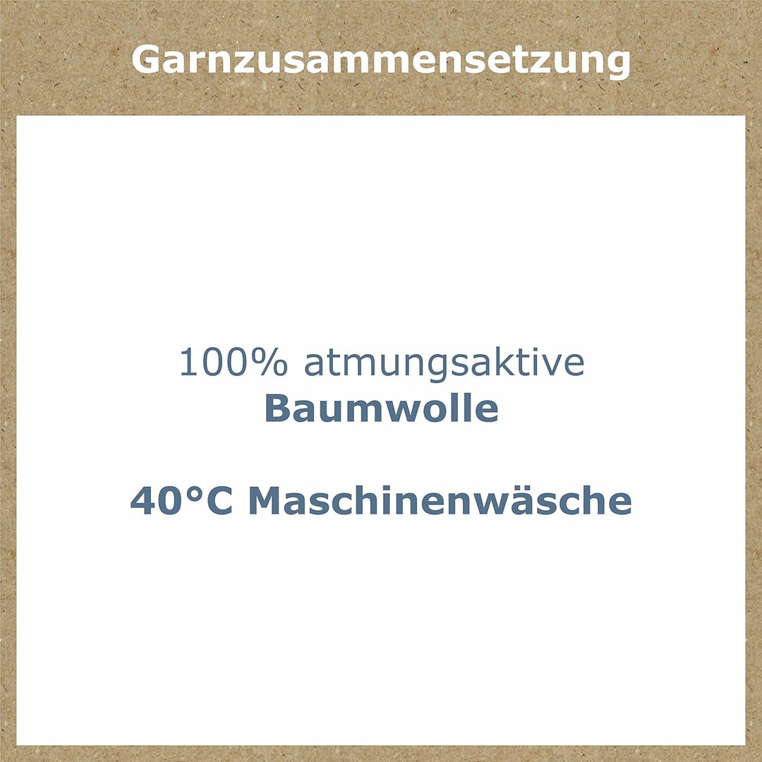 GAWILO Socken aus 100% Baumwolle (10 Paar) | Ohne drückende Naht, mit venenfreundlichem Komfortbund