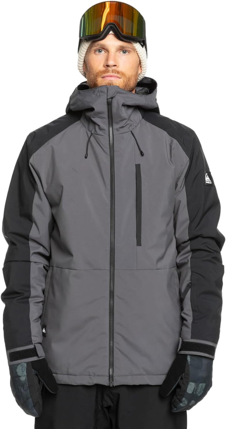 Quiksilver Herren Mission Block Jk Jacket (1er Pack) M Dark Shadow, M Dark Shadow