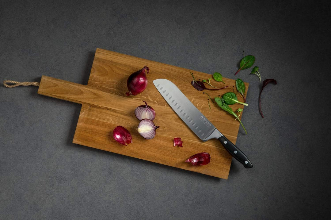 NIROSTA Trinity-Messer-Set, Verschiedene Messer mit Funktionsteil aus Edelstahl, Premium-Messer mit