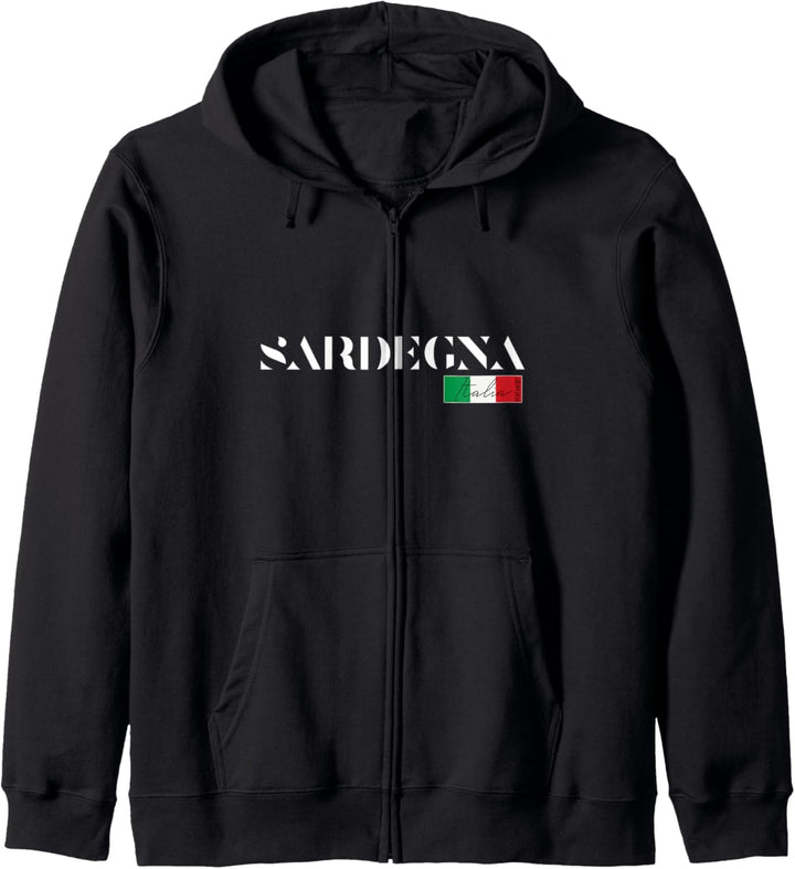 SARDEGNA ITALIA SARDINIEN ITALIEN URLAUB INSEL PARTY Kapuzenjacke