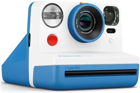 Polaroid Now Sofortbildkamera i-Type – Blau, Keine Filme Blau Keine Filme Kamera Kamera, Blau Keine