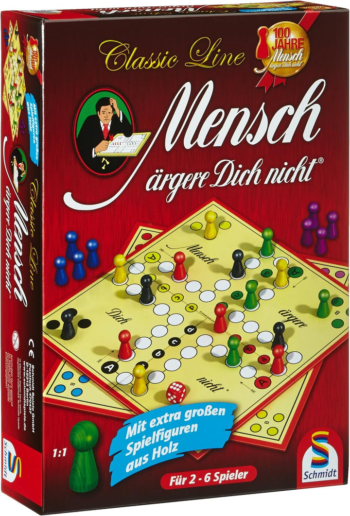 Schmidt Spiele 49282 - Classic Line MyRummy, Legespiel mit grossen Spielsteinen & 49085 Classic Line