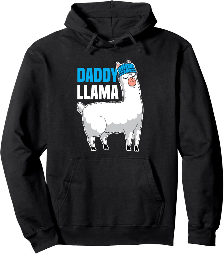 Daddy Llama Bester Papa aller Zeiten Dada Vatertag Pullover Hoodie