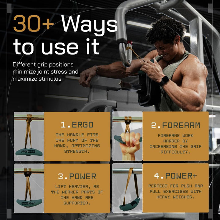 Angles90 Suspension- und Kabeltrainer-Set – Ganzkörper-Trainingsgerät für das Heim-Fitnessstudio mit