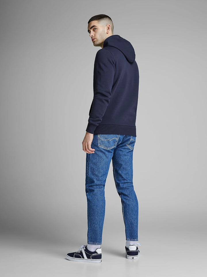 JACK &amp; JONES Male Kapuzenpullover 2er-Pack Logo Kapuzenpullover S 1x Bright Cobalt, 1x Navy Blazer,