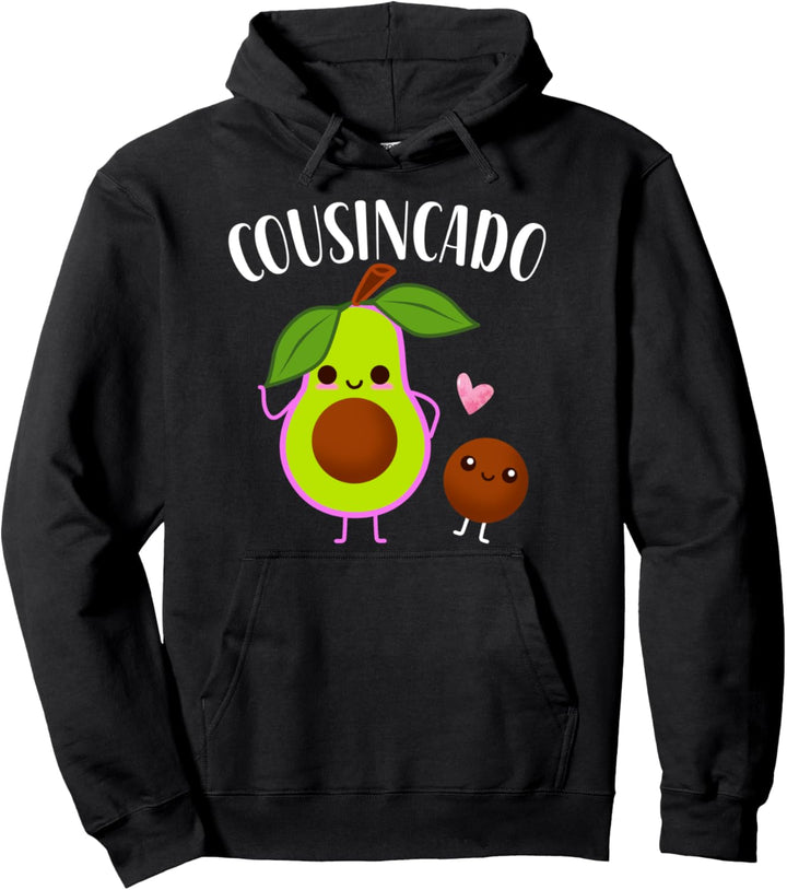 Cousincado Lustige Cousin Avocado Schwangerschaft Ankündigung Pullover Hoodie