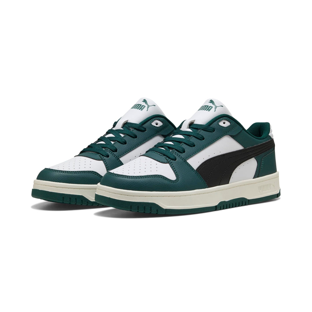 PUMA Rebound V6 Low 39 EU Dark Green Puma Black Puma White, 39 EU Dark Green Puma Black Puma White