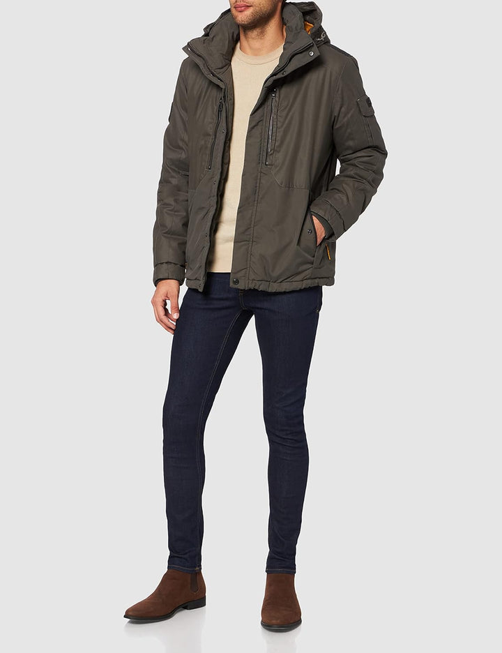 camel active Herren Jacket 28 Beluga, 28 Beluga