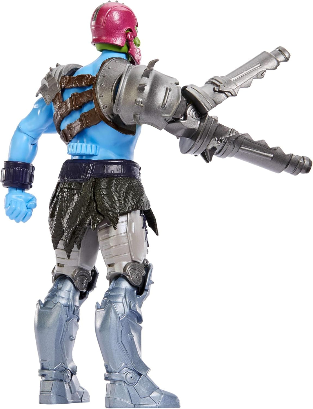 Masters of the Universe Funktions-Actionfigur Trap Jaw mit wandelbarer Kanone, Dreh- und Loslassfunk