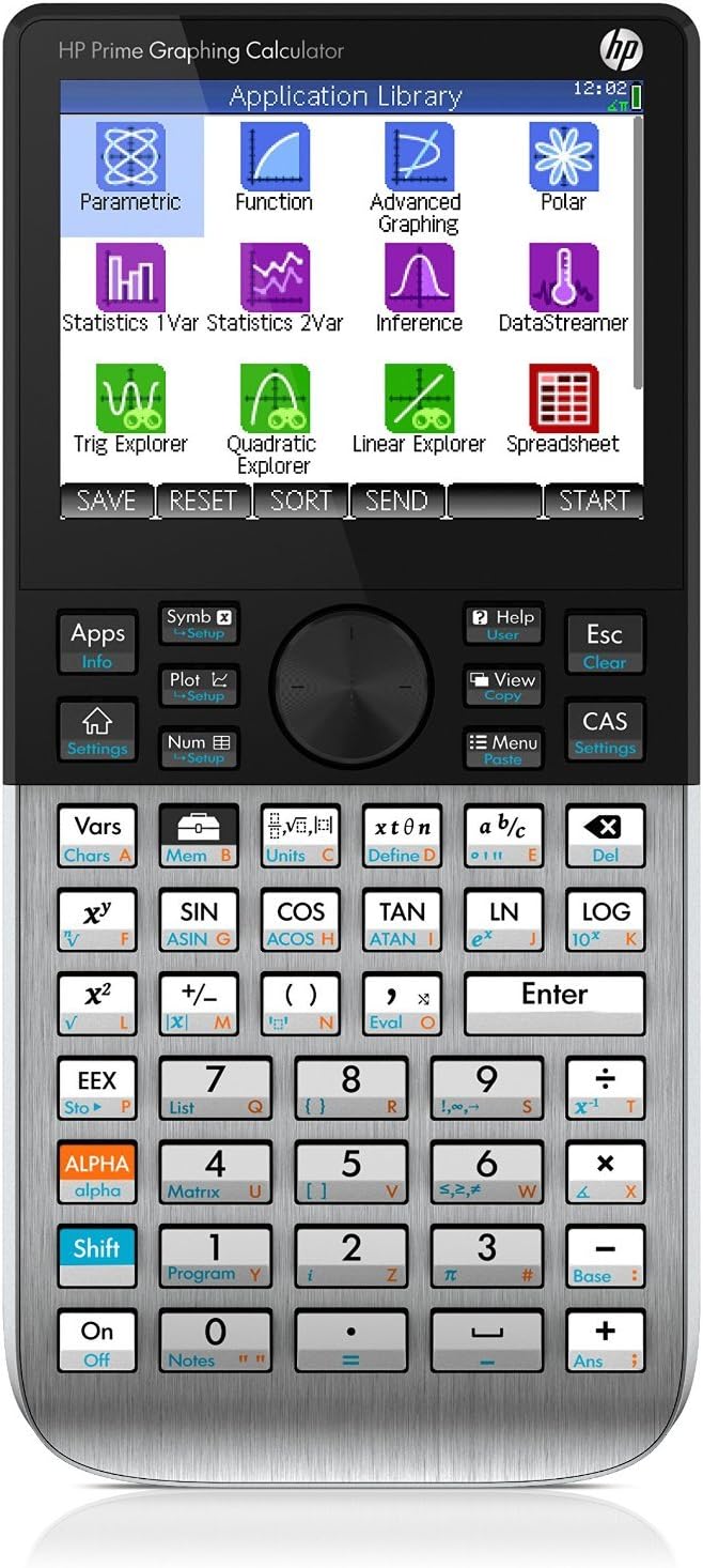 HP-Prime von Hewlett Packard/CAS/Algebraisch/UPN/Touch-Color-Display/USB/Kabel HP Prime, HP Prime