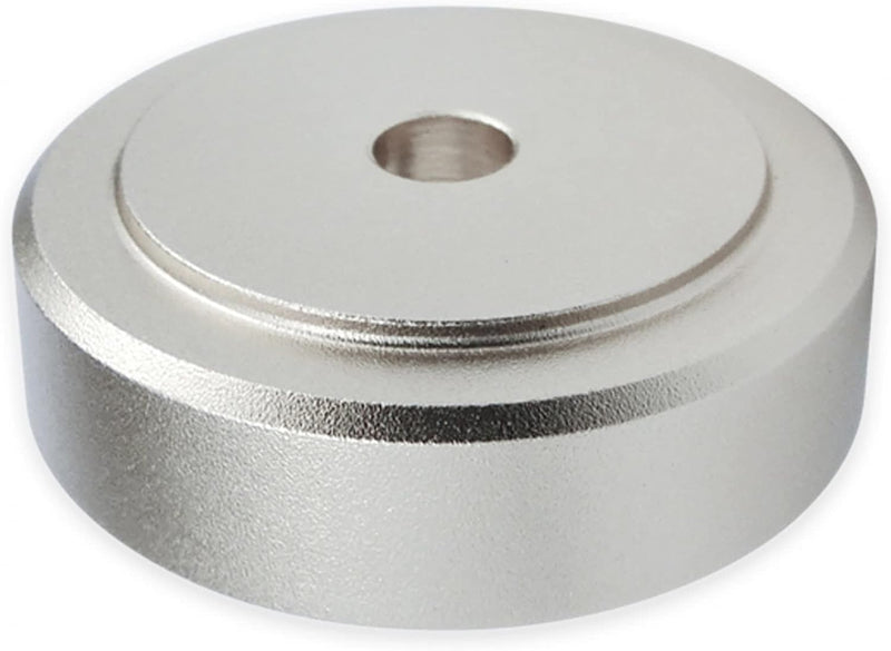 DynaVox 207273 Aluminium Gerätefüsse midi 4er-Set Silber & 207271 Aluminium Gerätefüsse Mini 4er-Set