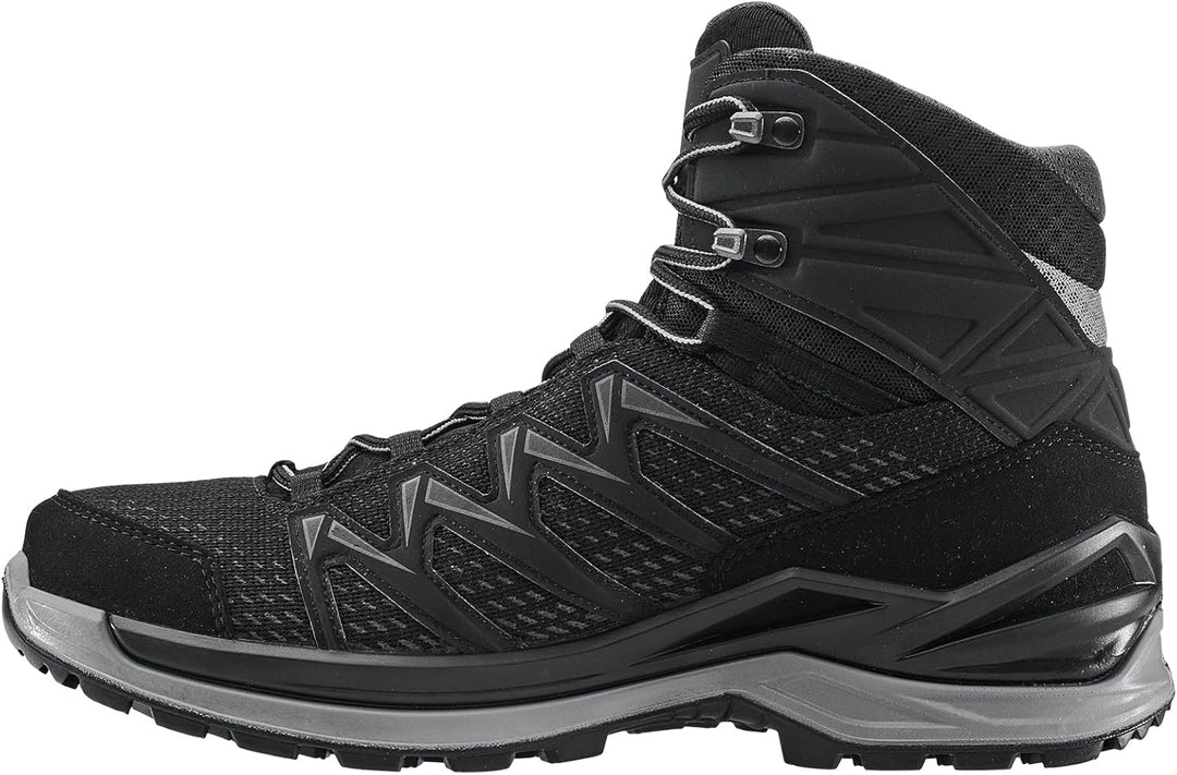 LOWA Stiefel mittel INNOX PRO GTX MID [2024] 42 EU Schwarz Limone, 42 EU Schwarz Limone