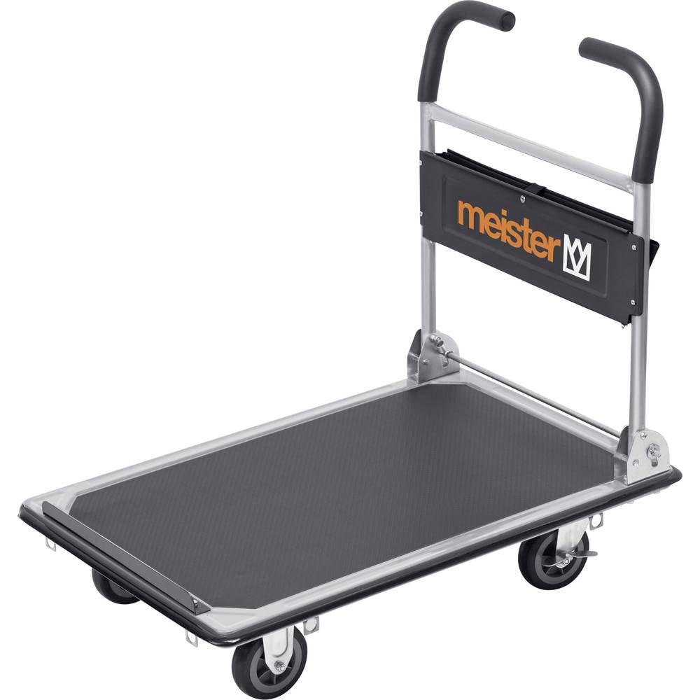 Meister Plattformwagen "cut-off" - Klappbar - Bis 300 kg Tragkraft - Feststellbremse / Transporthilf