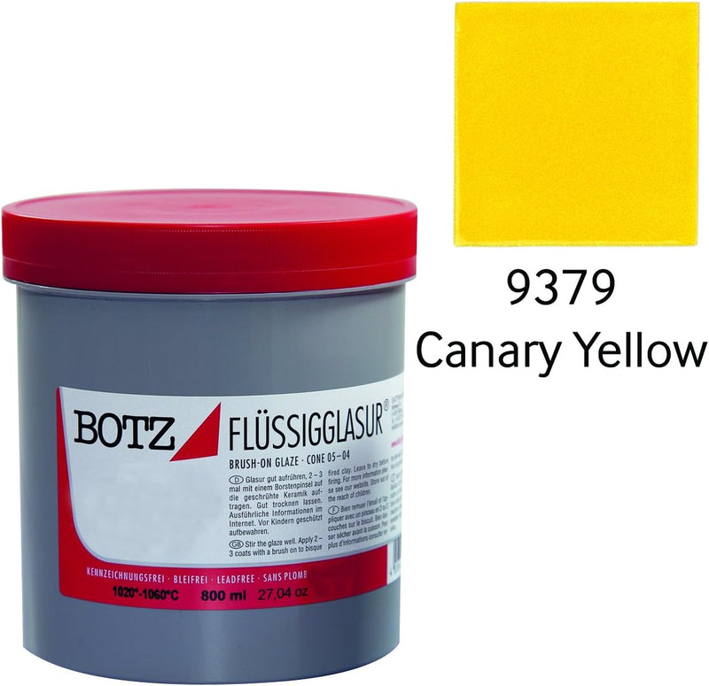 Botz Glasur Kanariengelb 800 ml 93798