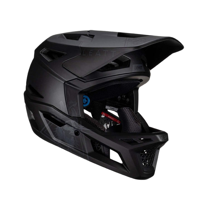 Leatt Unisex-Adult MTB Gravity 4.0 V23 Helmet XL Stealth, XL Stealth