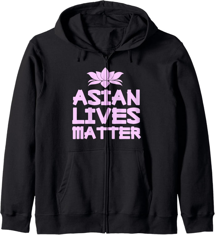 Asian Lives Matter AAPI Proud Asian American Pride Stop Hate Kapuzenjacke